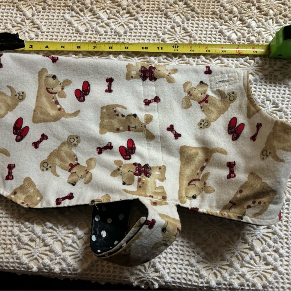 Dog Reversible coat to rain coat medium